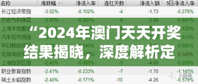 “2024年澳门天天开奖结果揭晓，深度解析定义揭秘KIM961.67真面目”