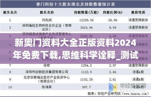 新奥门资料大全正版资料2024年免费下载,思维科学诠释_测试版GZT121.93