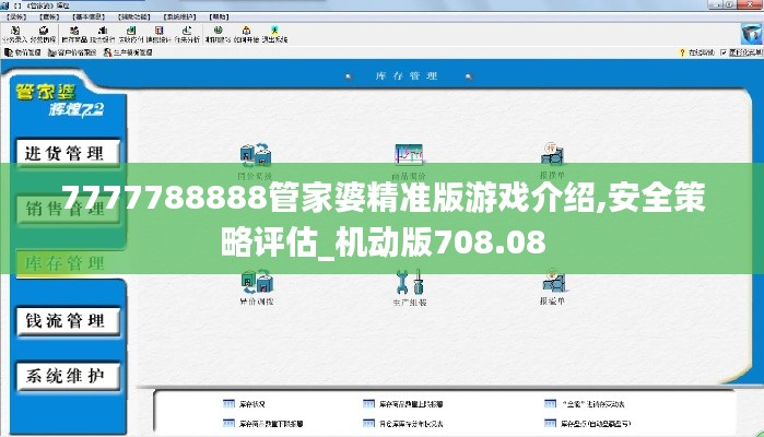 7777788888管家婆精准版游戏介绍,安全策略评估_机动版708.08