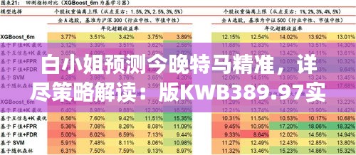 白小姐预测今晚特马精准，详尽策略解读：版KWB389.97实施版