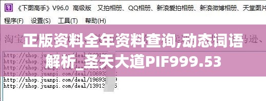 正版资料全年资料查询,动态词语解析_圣天大道PIF999.53