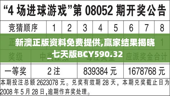 新澳正版资料免费提供,赢家结果揭晓_七天版BCY590.32