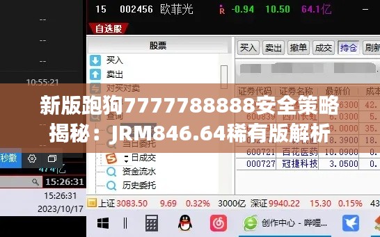 新版跑狗7777788888安全策略揭秘：JRM846.64稀有版解析