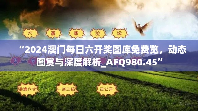 “2024澳门每日六开奖图库免费览，动态图赏与深度解析_AFQ980.45”