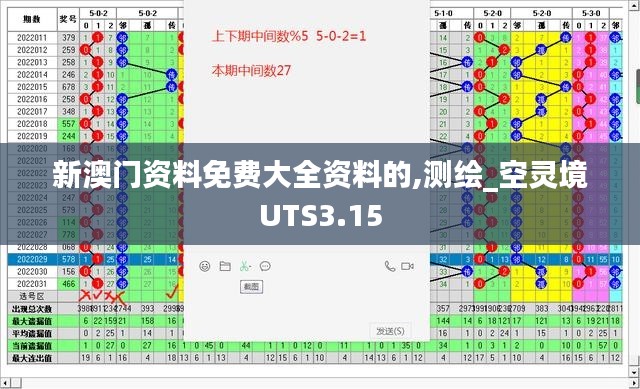 新澳门资料免费大全资料的,测绘_空灵境UTS3.15