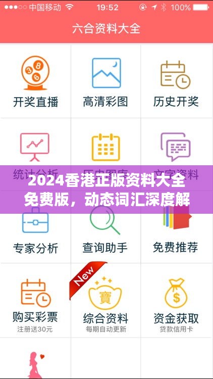 2024香港正版资料大全免费版，动态词汇深度解析版REF393.35