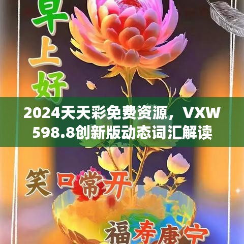 2024天天彩免费资源，VXW598.8创新版动态词汇解读