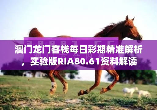 澳门龙门客栈每日彩期精准解析，实验版RIA80.61资料解读