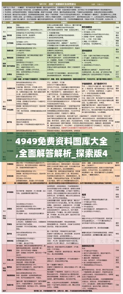 4949免费资料图库大全,全面解答解析_探索版465.93