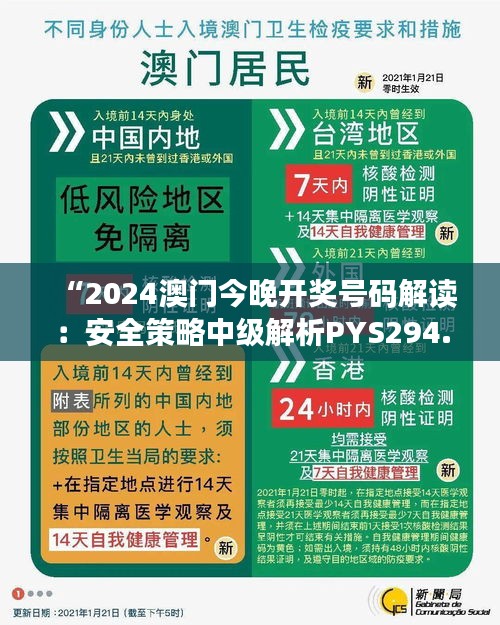 “2024澳门今晚开奖号码解读：安全策略中级解析PYS294.03”