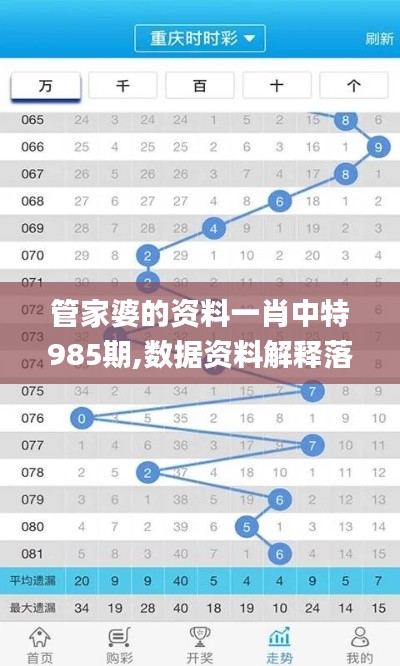 管家婆的资料一肖中特985期,数据资料解释落实_定制版KPV961.45