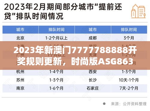 2023年新澳门7777788888开奖规则更新，时尚版ASG863.83解析