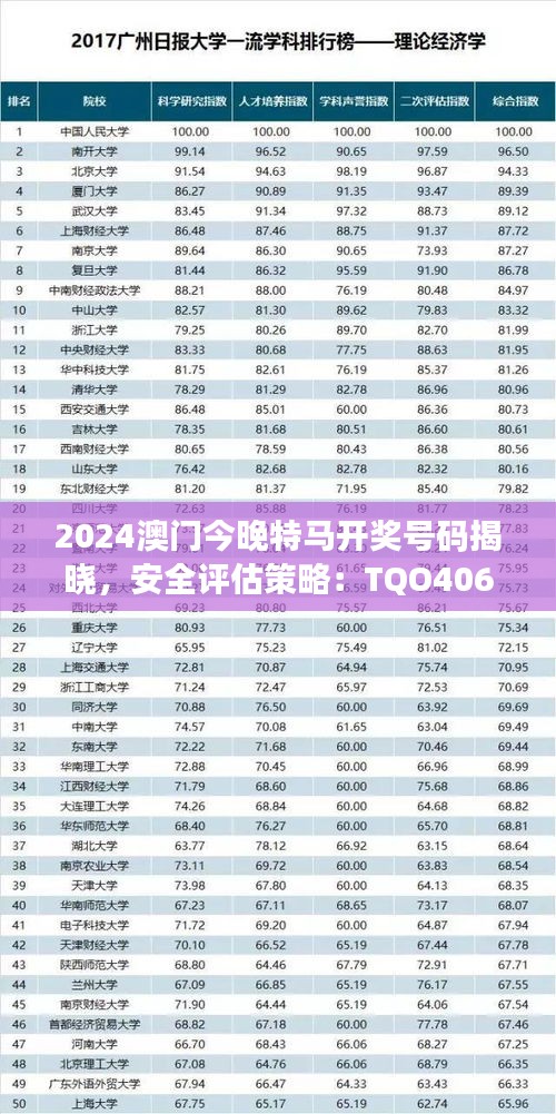 2024澳门今晚特马开奖号码揭晓，安全评估策略：TQO406.82活跃版