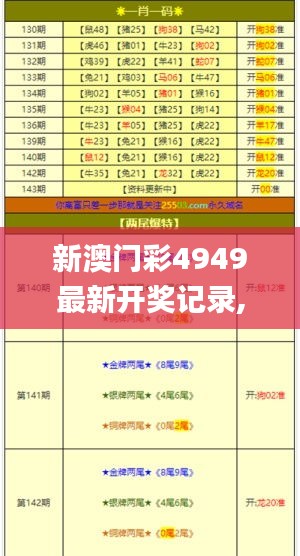 新澳门彩4949最新开奖记录,安全评估策略_内含版EDS505.3