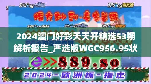 2024澳门好彩天天开精选53期解析报告_严选版WGC956.95状态评估