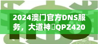 2024澳门官方DNS服务，大道神祇QPZ420.28正版