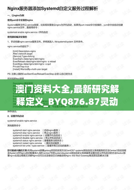 澳门资料大全,最新研究解释定义_BYQ876.87灵动境