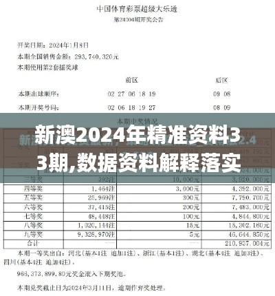 新澳2024年精准资料33期,数据资料解释落实_精华版DTM524.77