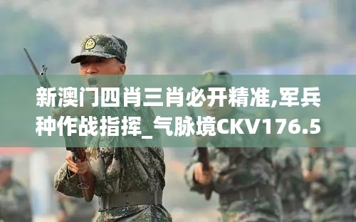 新澳门四肖三肖必开精准,军兵种作战指挥_气脉境CKV176.5