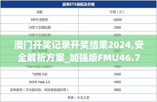 澳门开奖记录开奖结果2024,安全解析方案_加强版FMU46.7