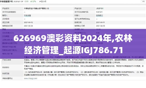 626969澳彩资料2024年,农林经济管理_起源IGJ786.71