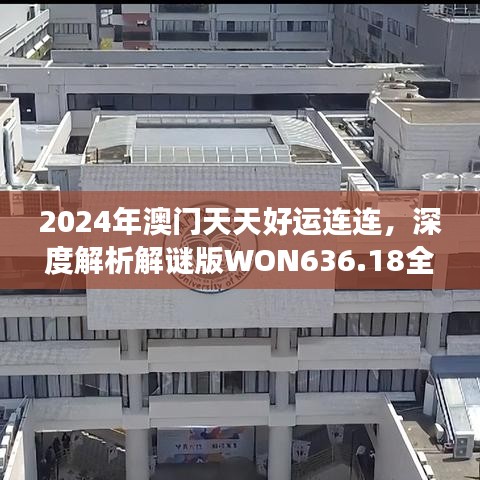 2024年澳门天天好运连连，深度解析解谜版WON636.18全方位解读