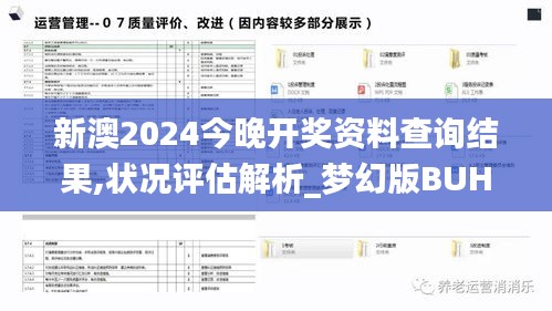 新澳2024今晚开奖资料查询结果,状况评估解析_梦幻版BUH57.75