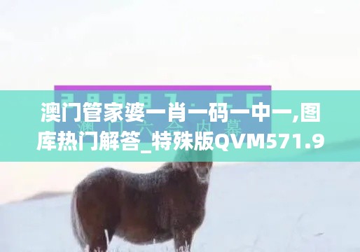 澳门管家婆一肖一码一中一,图库热门解答_特殊版QVM571.91