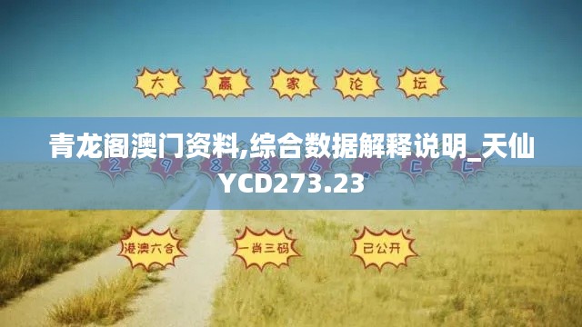 青龙阁澳门资料,综合数据解释说明_天仙YCD273.23