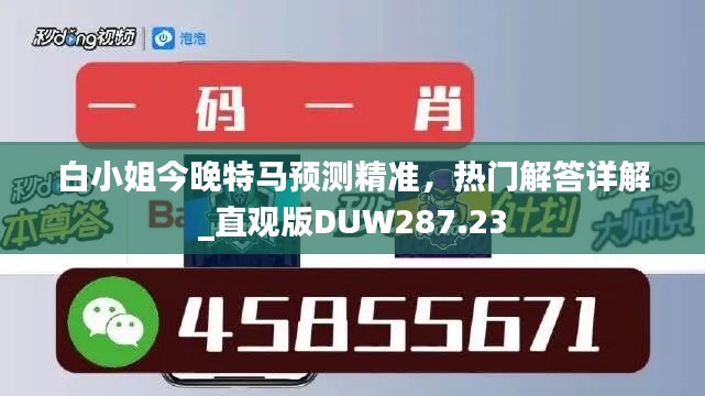 白小姐今晚特马预测精准，热门解答详解_直观版DUW287.23