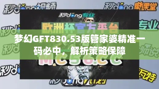 梦幻GFT830.53版管家婆精准一码必中，解析策略保障