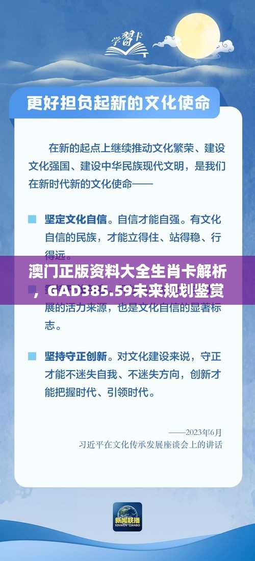 澳门正版资料大全生肖卡解析，GAD385.59未来规划鉴赏