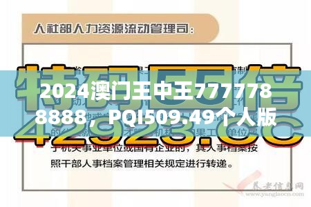 2024澳门王中王7777788888，PQI509.49个人版深度解析精选