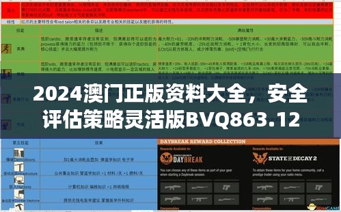 2024澳门正版资料大全，安全评估策略灵活版BVQ863.12