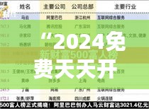 “2024免费天天开奖，WMF511.02神话版数据分析解读”