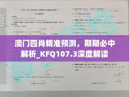 澳门四肖精准预测，期期必中解析_KFQ107.3深度解读