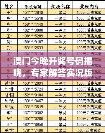 澳门今晚开奖号码揭晓，专家解答实况版DKJ784.97