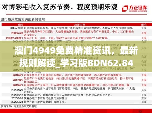 澳门4949免费精准资讯，最新规则解读_学习版BDN62.84