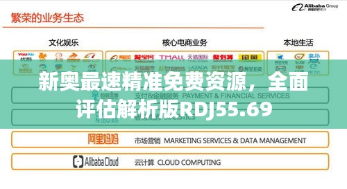 新奥最速精准免费资源，全面评估解析版RDJ55.69