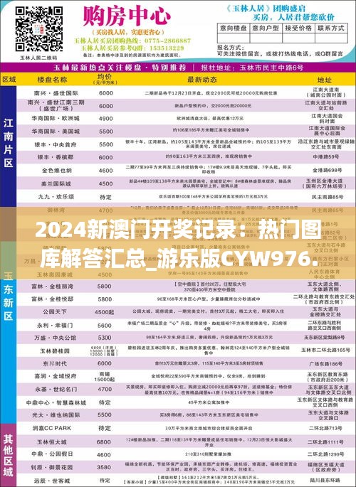 2024新澳门开奖记录：热门图库解答汇总_游乐版CYW976.77