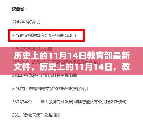 历史上的11月14日教育部最新文件解读与深度探讨