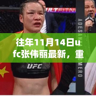 UFC女神张伟丽热血荣耀，往年11月14日最新战况重磅更新