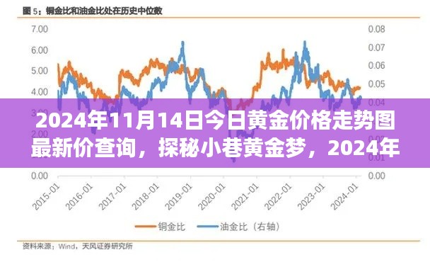 探秘小巷黄金梦，黄金价格走势与独特小店的独特故事，最新黄金价格走势图查询（2024年11月14日）