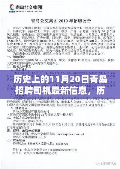 青岛历史上的11月20日司机招聘信息全解析及最新招聘动态