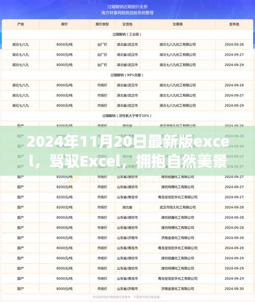 驾驭Excel新纪元，探索自然美景，开启内心平静的奇妙之旅（最新版2024年11月20日）