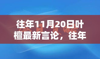 往年11月20日叶檀最新言论深度解析与评测