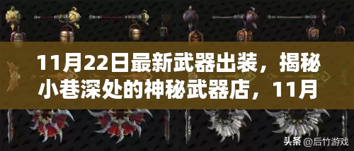 揭秘神秘武器店，最新武器出装指南（11月版）