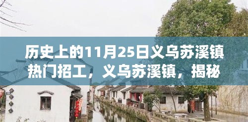 揭秘义乌苏溪镇11月25日热门招工日，小巷深处的特色小店与求职热潮的故事