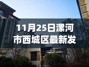 漯河市西城区11月25日最新发展动态，新篇章开启