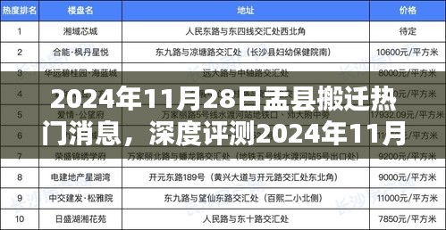 2024年11月28日盂县搬迁最新动态，深度评测、用户体验与目标用户群体分析